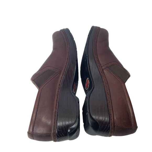 Klogs USA Women's Brown Clog Shoes size 9.5 M Leather Upper Comfort Slip on - Picture 4 of 12